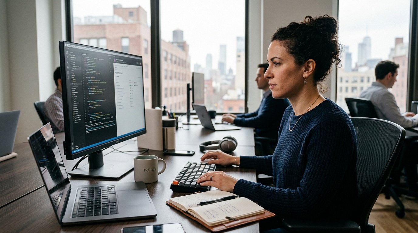 rester concentré au travail BrainTech illustration 01